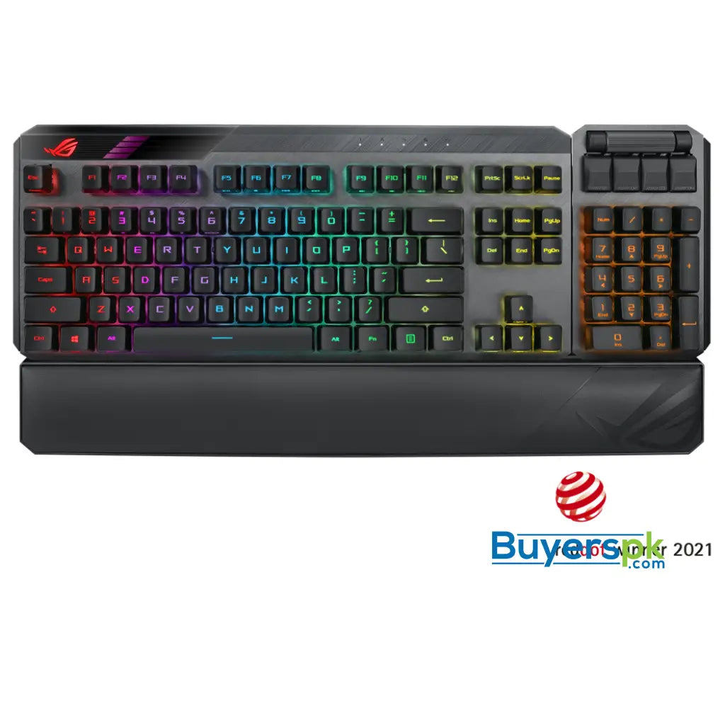 Asus Ma02 Rog Claymore Ii Modular Tkl 80%/100% Gaming Mechanical Keyboard - Price in Pakistan Asus Ma02 Rog Claymore Ii Modular Tkl 80%/100% Gaming Mechanical Keyboard - Price in Pakistan